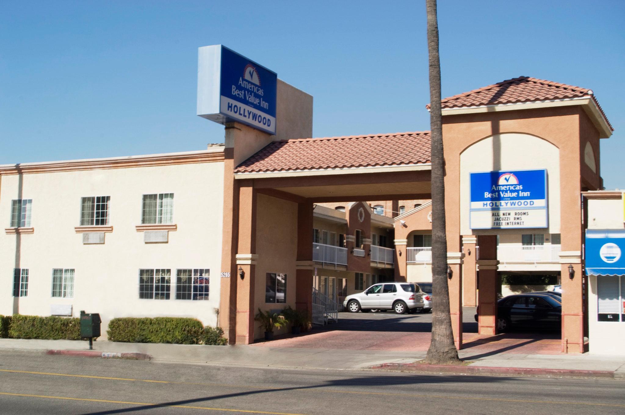 Americas Best Value Inn Hollywood Los Angeles Exterior foto